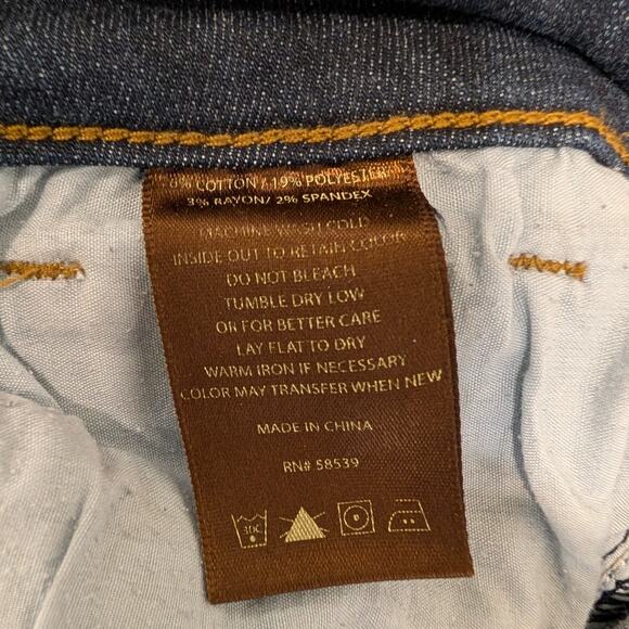 KUT from the Cloth Jeans Classic Clean Straight Skinny Traditional - Size 6 - Picture 7 of 8